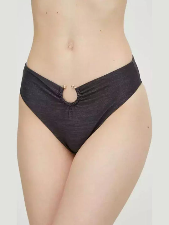 Bikini Slip High Waist Black