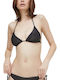 Guess Triangle Bikini Top Jet Black