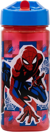 Stor Arachnid Kids Water Bottle Spiderman Plastic 530ml