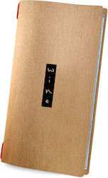 Ready Menu Holder in Burgundy Colour 15.3x29.7 cm