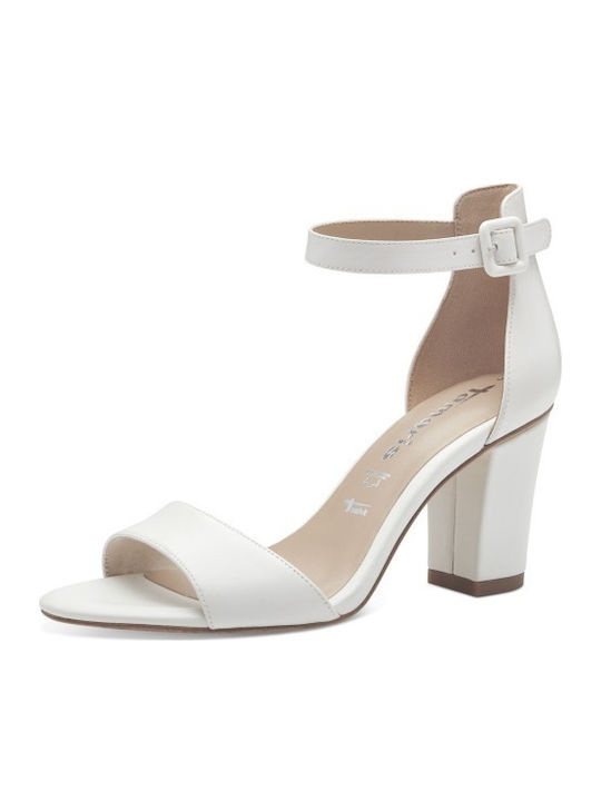 Leather Sandals Anatomic White