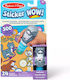 Melissa & Doug Children's Craft Sticker WOW! Activity Book with Sticker Stamp, Cat for Children 3 Years Tuna