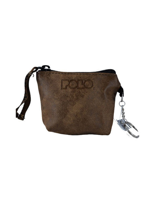 Polo Club Klein Frauen Brieftasche Münzen Braun