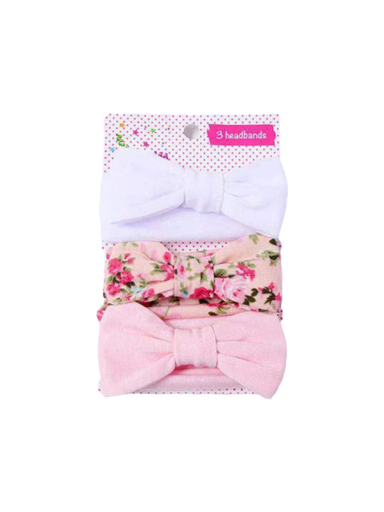 Love Baby Headband Set Pink 1pc