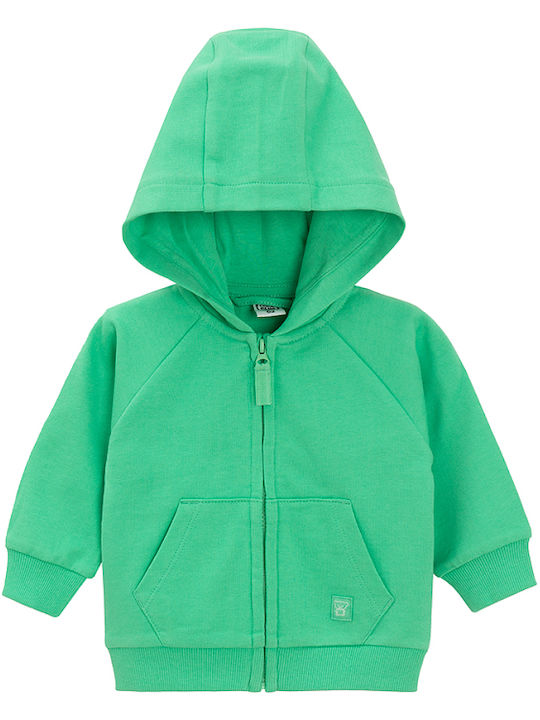 Cool Club Kids Cardigan with Hood Green