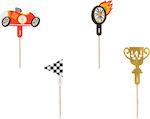 Toothpicks With Rallye Cars / 4 pcs.