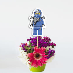 Decorative Topper Ninjago Paper Topper 20cm