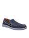 Men's Leather Loafers Blue