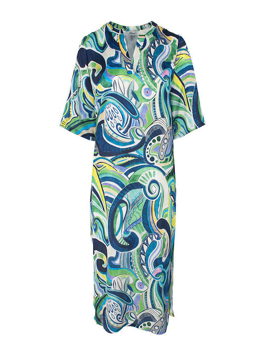 Forel Women's Maxi Caftan Beachwear Blue