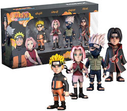 Naruto Shippuden - Naruto Kakashi Itachi - Collectible Figures Pack 4 Minix 7cm