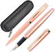 Онлайн комплект за писане с калъф, писалка и химикалка Rose Gold 34574