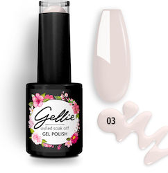 Gellie Ημιμόνιμο Βερνίκι Νυχιών soft cream 03 10ml