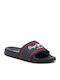 Kinder Flip Flops Marineblau Slider Logo