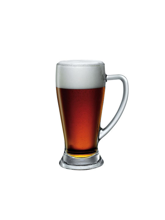 e-exoplismos Glas Bier, μπίρας aus Glas 670ml 1Stück