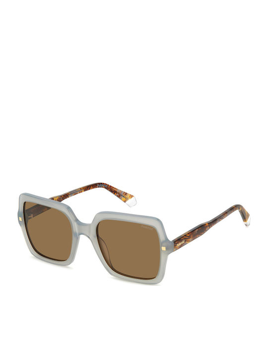 Polaroid Women's Sunglasses with Gray Plastic F...