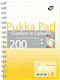 Pukka Pad Τετράδιο Ριγέ Α5 200 Φύλλων Κίτρινο