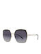 Guess Women's Sunglasses with Gold Metal Frame and Gray Gradient Lens GF0410/32B