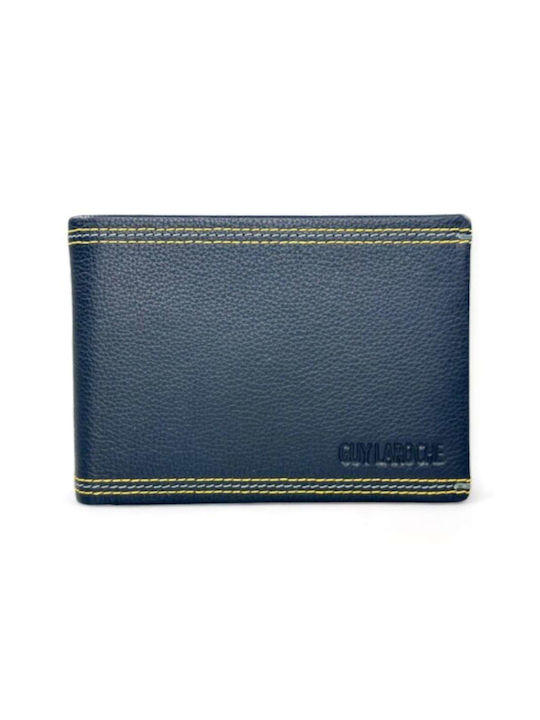 Guy Laroche Men's Leather Wallet 38202 - Blue
