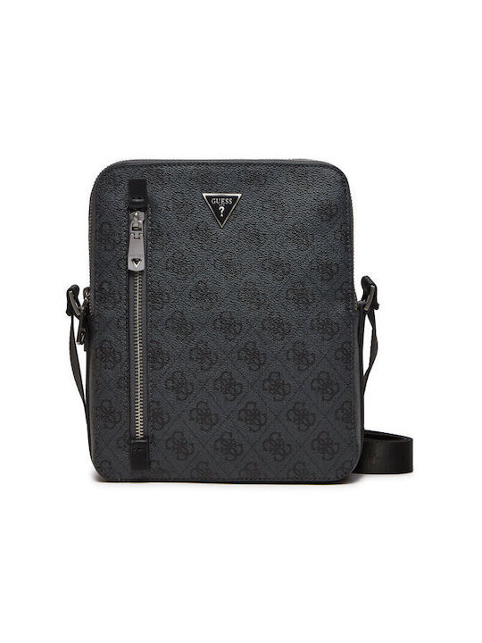 Guess Geantă pentru bărbați Umăr / Crossbody Neagră