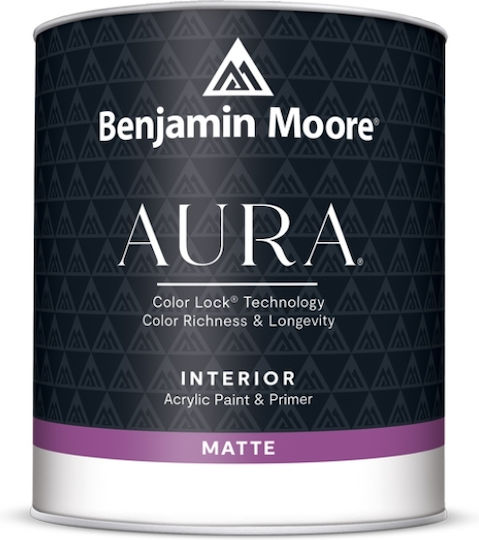 Benjamin Moore Aura Plastic Acrilyc Paint for Interior Use Aura Checkmate 946ml