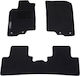 Qualitäts-Luxus-Teppichmatten Schwarz für Honda Insight Mon. 2009-2018 3tlg