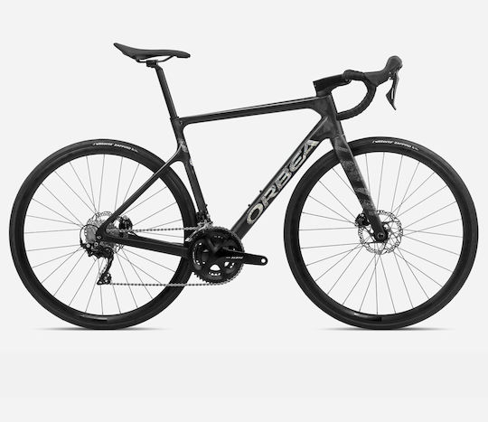 Orbea Orca M30 28" 2021 Schwarz Rennrad mit Gängen und Hydraulische Scheibenbremsen