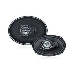 Kenwood Σετ Ηχεία Αυτοκινήτου 7x10" με 80W RMS (2 Δρόμων)