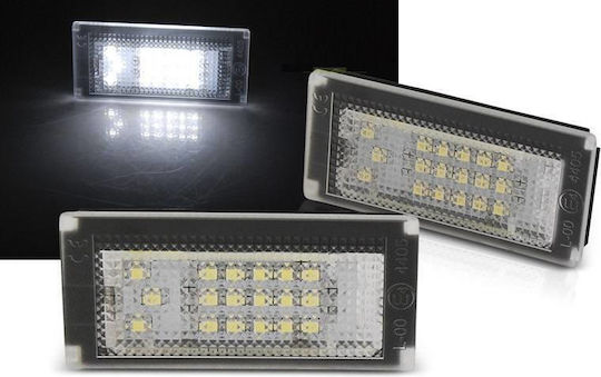 Blic Led Nummernschild Blinker für Mini Cooper R50 R53 Hatchback 01-06 R52 Cabrio 04-08 Paar 2 Stück / Bl-234675