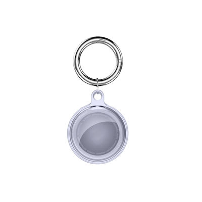 Keychain Case for AirTag in Transparent color