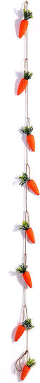 Vetur BV Osterdekorationen & Ornamente Korbweide Orange Girlande