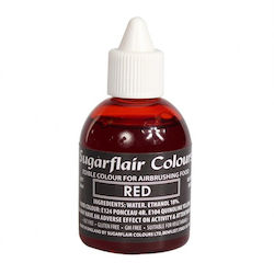 Airbrush Farbe Matte Rot 60ml Sugarflair