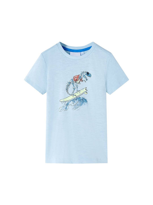 vidaXL Kids T-shirt Light Blue