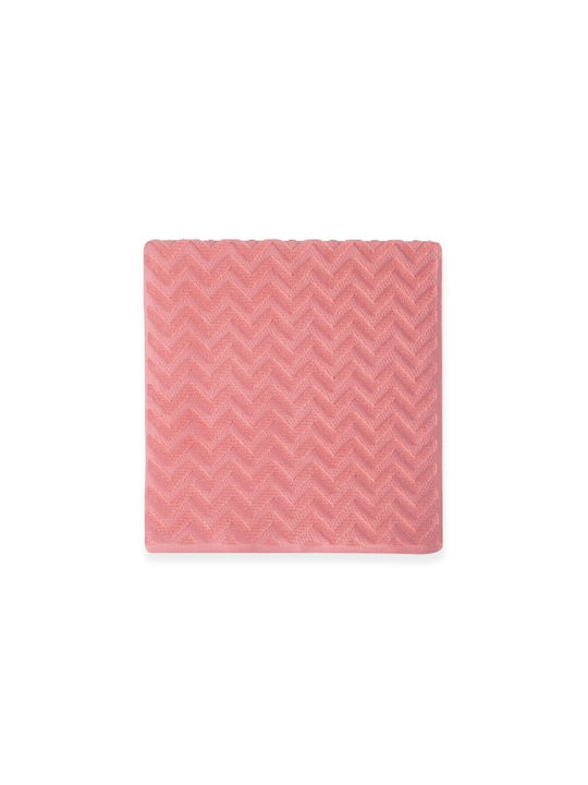 Nef-Nef Homeware Πετσέτα Σώματος Gilian 70x140εκ. Orange Βάρους 550gr/m²