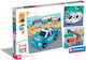 Clementoni Kids Puzzle Super Color Rescue Vehicles 3x48 Pieces