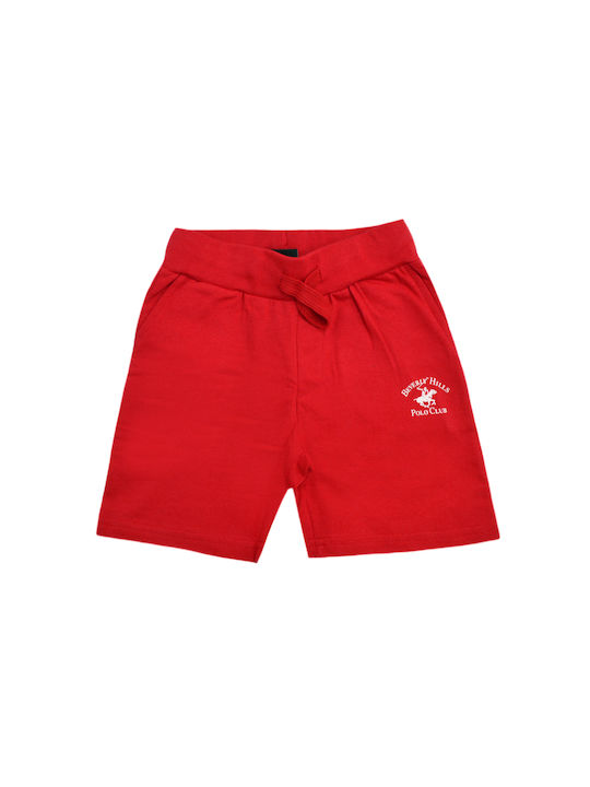 Beverly Hills Polo Club Kids Shorts/Bermuda Fabric Red