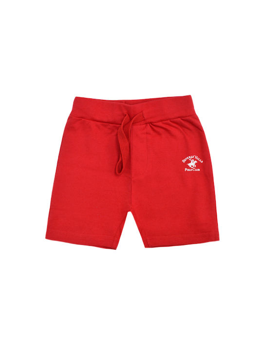 Beverly Hills Polo Club Kids Shorts/Bermuda Fabric Red