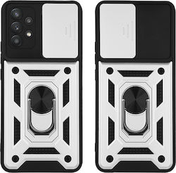 Sonique Back Cover Silicon / Plastic Argintiu (...