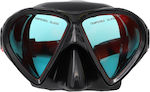 Extreme Diving Mask Silicone in Black color