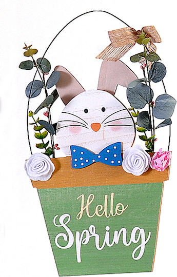 Easter decorative sign 38cm Vetur Hello Spring 9726442