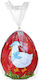 Plastik Ei rot mit Gras 15x12cm Hase S 932090
