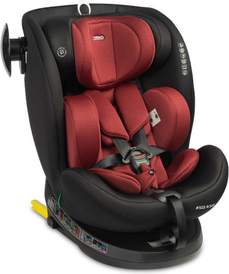 Caretero Commo Καθισματάκι Αυτοκινήτου i-Size με Isofix Βουργουνδί