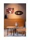 Lucide Lightning Adjustable Pendant Light Black with Socket E27 50cm