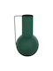 Vază Decorativă Metalică Flagon Verde Φ12xΥ26cm