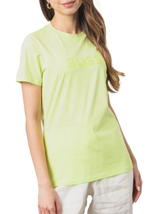 Boss Damen T-Shirt Grün