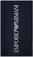 Emporio Armani Beach Towel Cotton Blue 100x170cm.