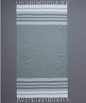 Silk Fashion Sf1754 Плажна Кърпа Зелен 180x90см.