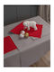 Palamaiki Weihnachtlich Tischsets Stoff Gray L35xB45cm.