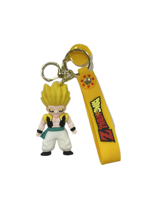 Schlüsselanhänger Gummi Dragon Ball Z Goku Super Saiyans Gelb