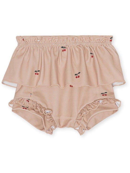 Konges Slojd Costum de baie pentru copii Pantaloni scurți de înot Cherry Blush