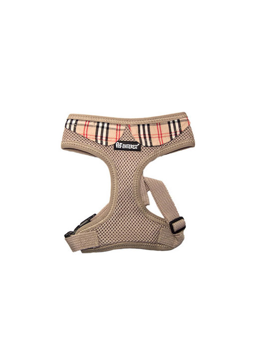 Pet Interest Σαμαράκι Σκύλου Γιλέκο Harness Μπεζ X-Small 5455